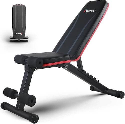 PASYOU Adjustable Weight Bench image