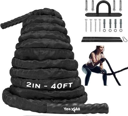 Yes4All Battle Exercise Training Rope image