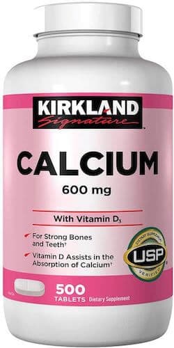 Kirkland Signature Calcium 600 mg with Vitamin D3 image