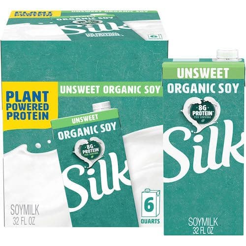Silk Unsweetened Organic Soy Milk image