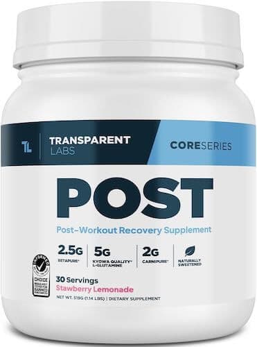 Transparent Labs POST image
