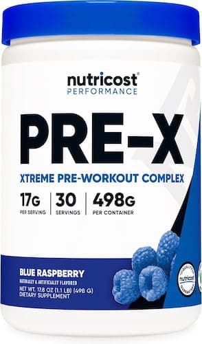 Nutricost Pre-X Pre-Workout image