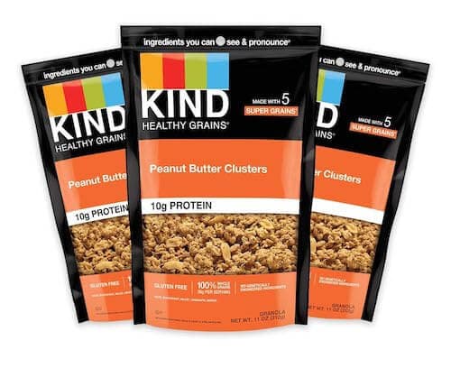 KIND Healthy Grains Clusters, Peanut Butter Whole Grain Clusters image