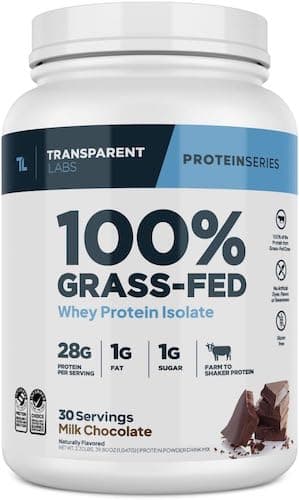 Transparent Labs Grass-Fed Whey Protein Isolate image