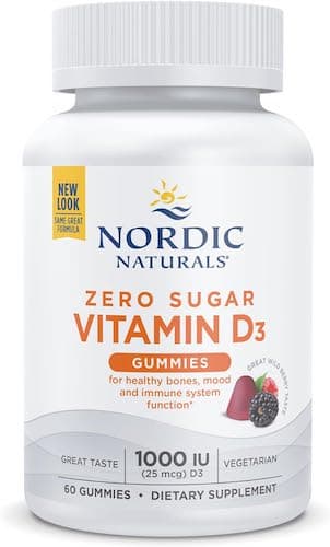 Nordic Naturals Zero Sugar Vitamin D3 Gummies image