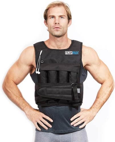 RUNmax Adjustable Weighted Vest image
